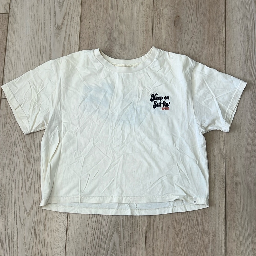 Ripcurl women’s cropped t-shirt | size XS